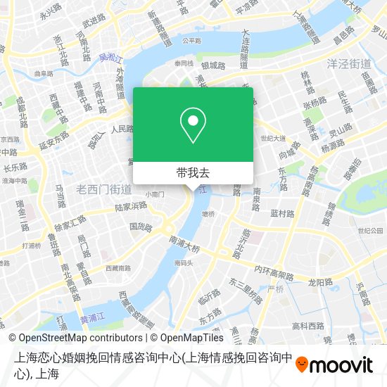 上海恋心婚姻挽回情感咨询中心(上海情感挽回咨询中心)地图