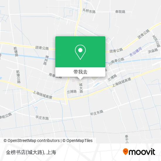 金榜书店(城大路)地图