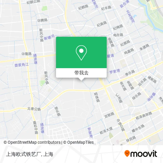 上海欧式铁艺厂地图
