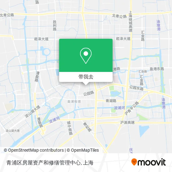 青浦区房屋资产和修缮管理中心地图