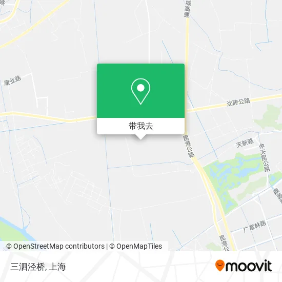 三泗泾桥地图