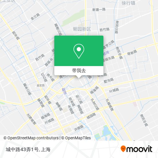 城中路43弄1号地图