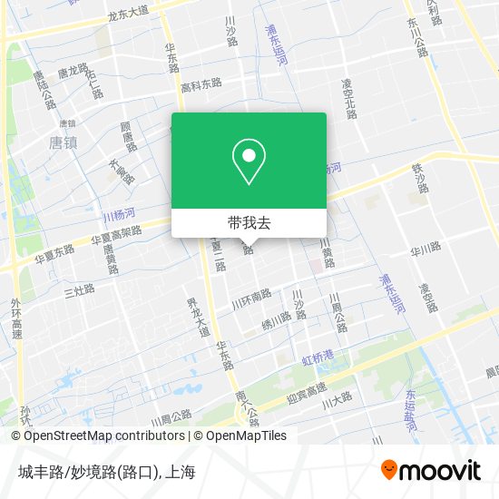 城丰路/妙境路(路口)地图