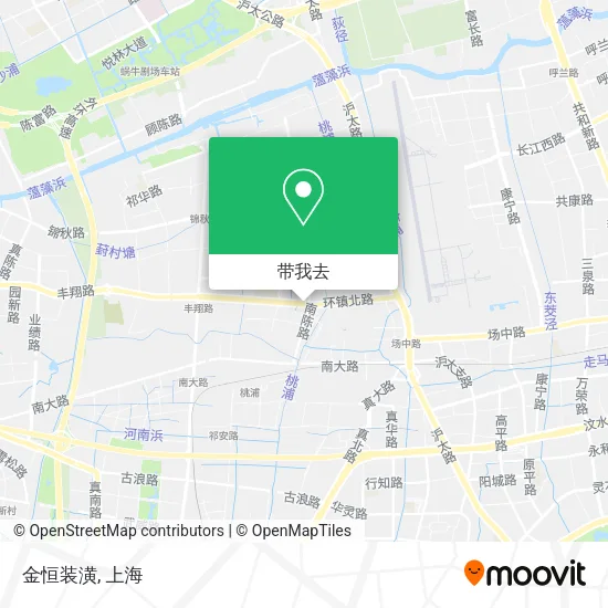 金恒装潢地图