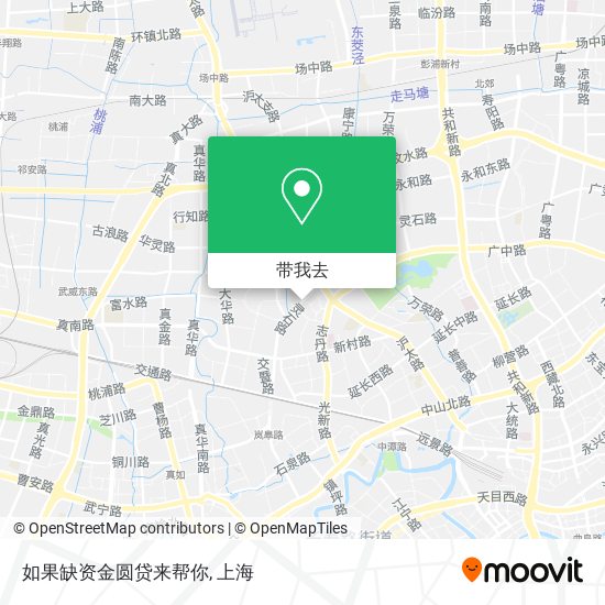 如果缺资金圆贷来帮你地图