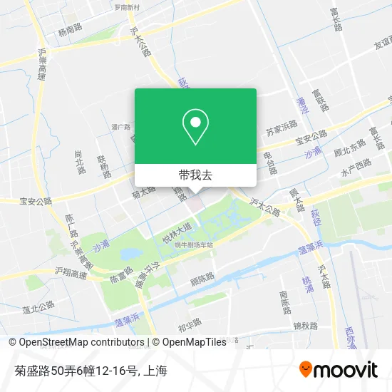 菊盛路50弄6幢12-16号地图