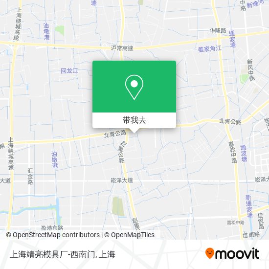 上海靖亮模具厂-西南门地图