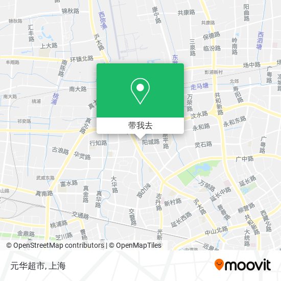 元华超市地图