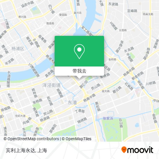 宾利上海永达地图
