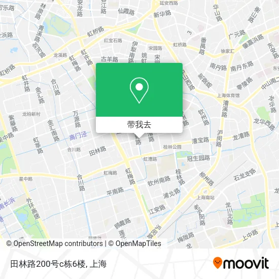 田林路200号c栋6楼地图