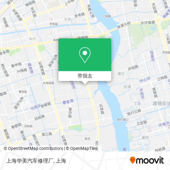 上海华美汽车修理厂地图