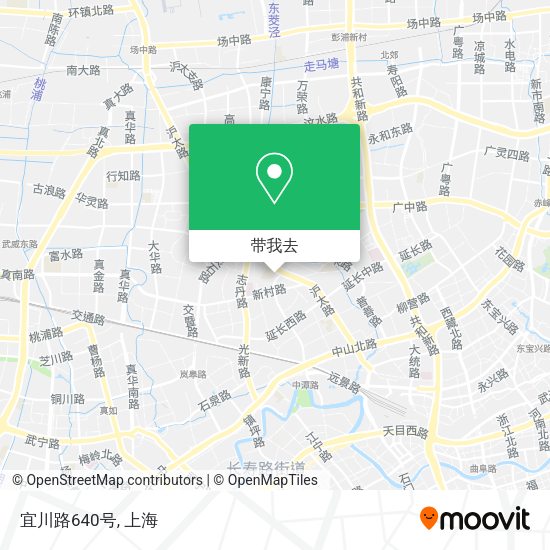 宜川路640号地图