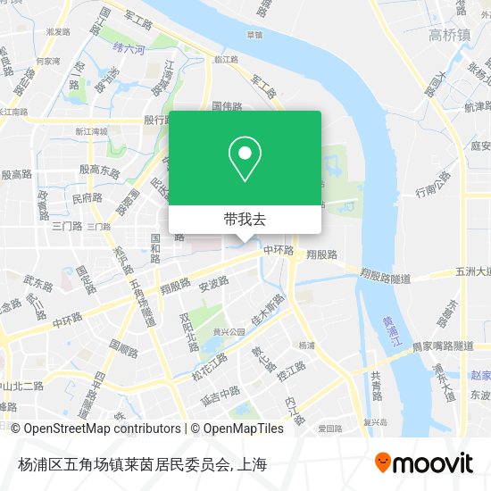 杨浦区五角场镇莱茵居民委员会地图