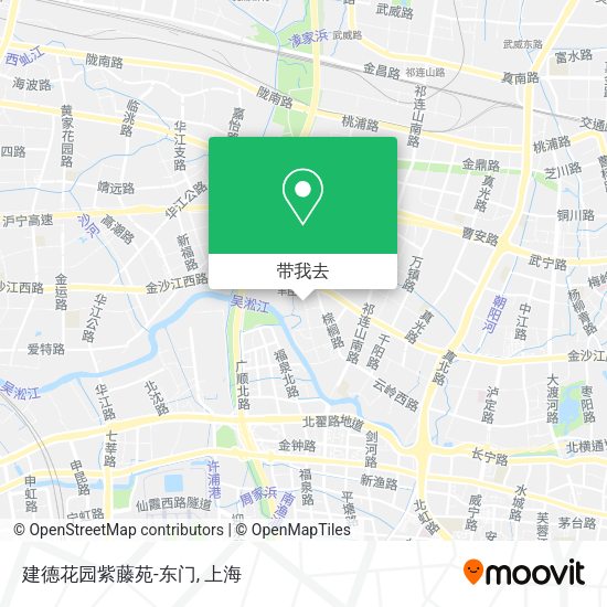 建德花园紫藤苑-东门地图