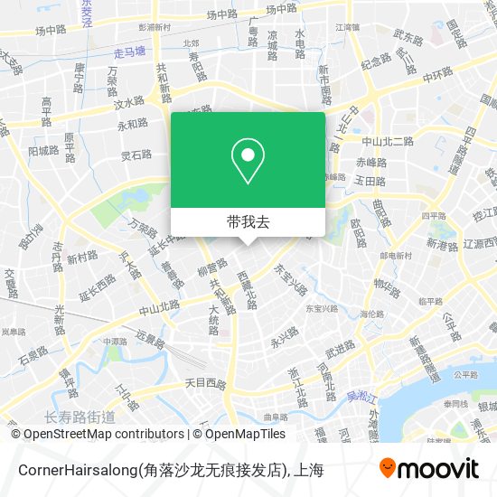 CornerHairsalong(角落沙龙无痕接发店)地图