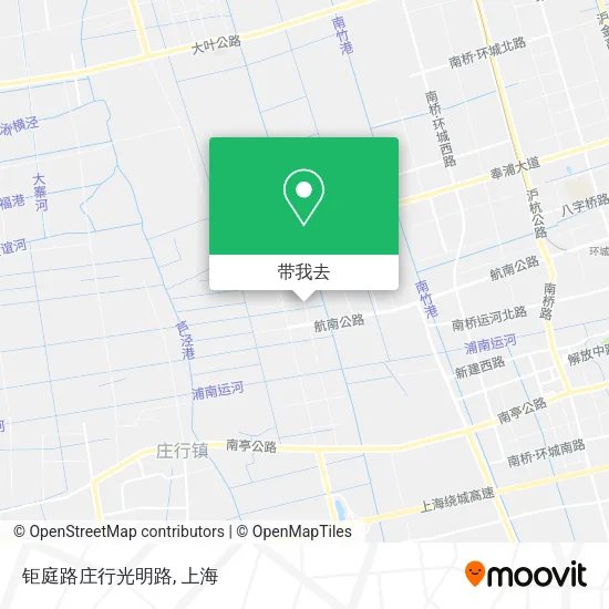 钜庭路庄行光明路地图