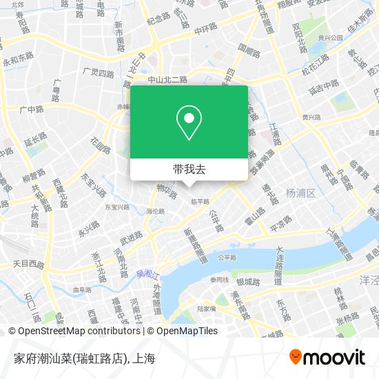 家府潮汕菜(瑞虹路店)地图