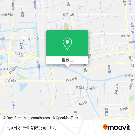 上海日才管业有限公司地图