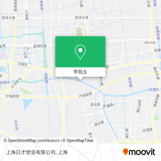 上海日才管业有限公司地图