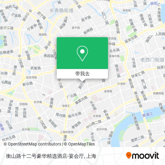 衡山路十二号豪华精选酒店-宴会厅地图