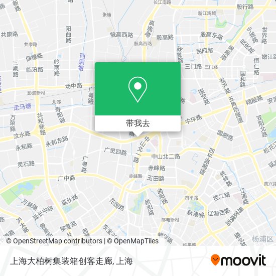上海大柏树集装箱创客走廊地图