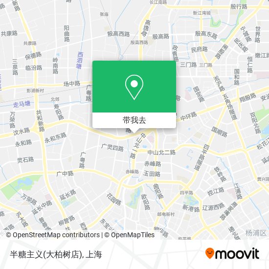 半糖主义(大柏树店)地图