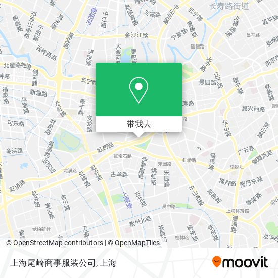上海尾崎商事服装公司地图
