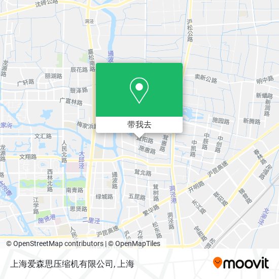 上海爱森思压缩机有限公司地图