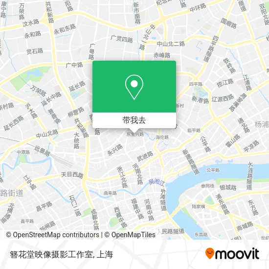 簪花堂映像摄影工作室地图