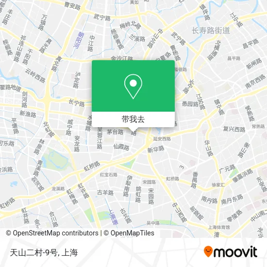 天山二村-9号地图