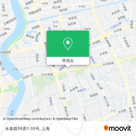 永泰路59弄1-35号地图