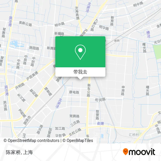陈家桥地图