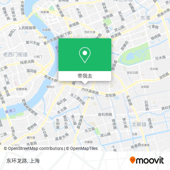 东环龙路地图