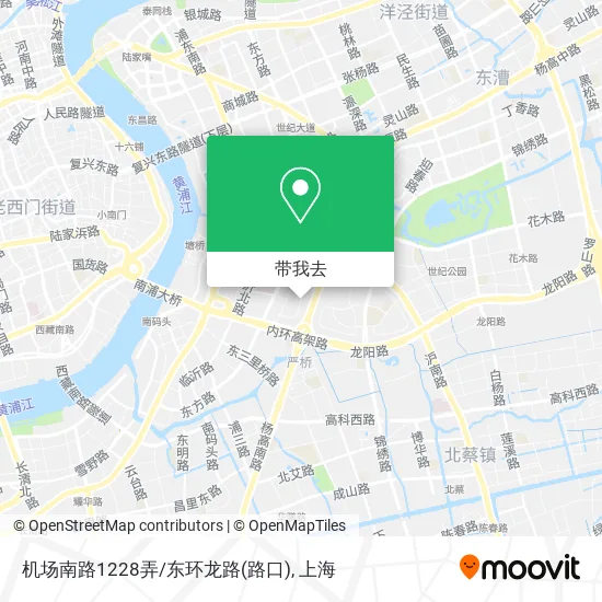 机场南路1228弄/东环龙路(路口)地图