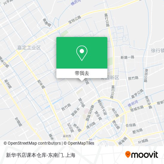 新华书店课本仓库-东南门地图