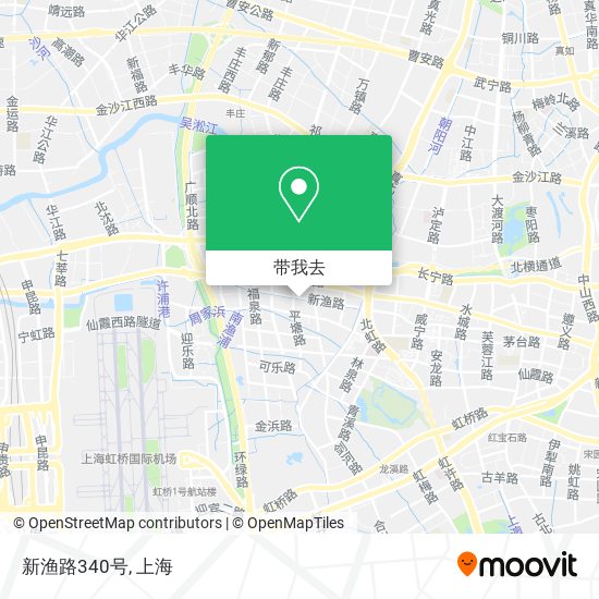 新渔路340号地图