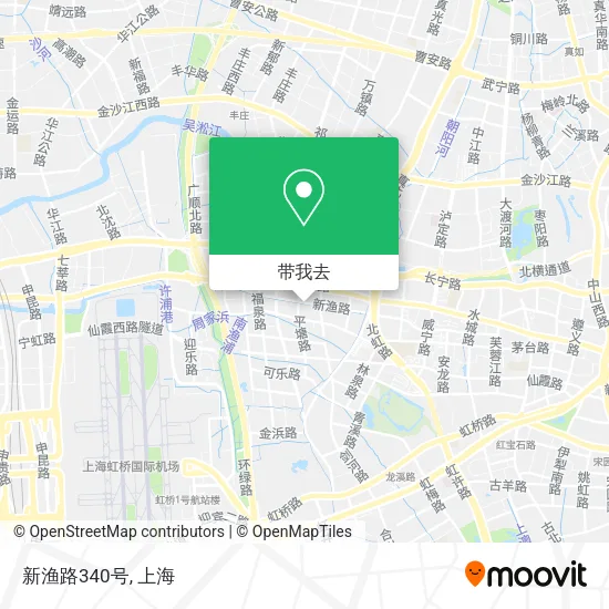 新渔路340号地图