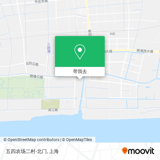 五四农场二村-北门地图