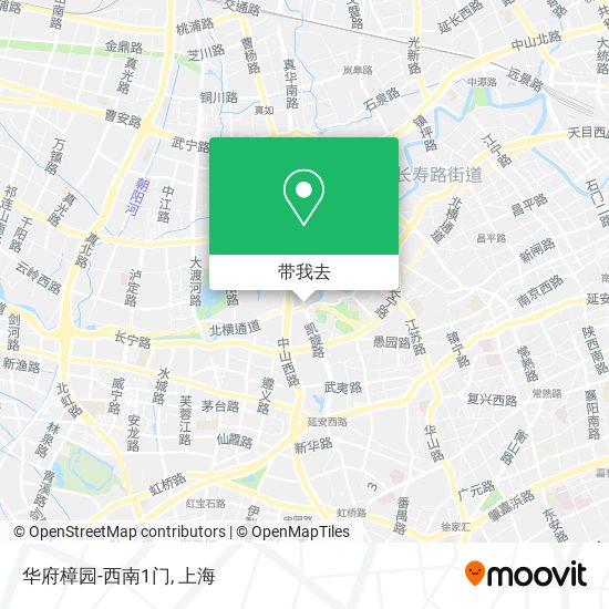 华府樟园-西南1门地图
