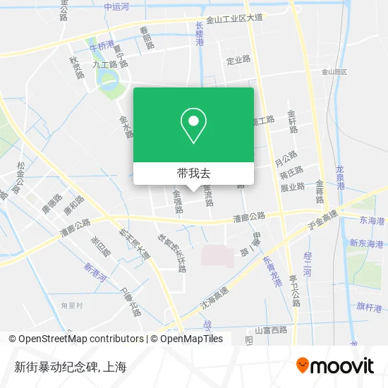 新街暴动纪念碑地图