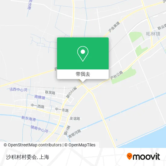 沙积村村委会地图