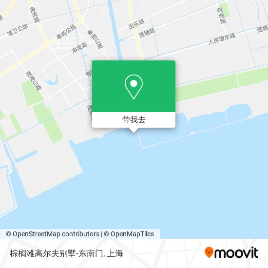 棕榈滩高尔夫别墅-东南门地图