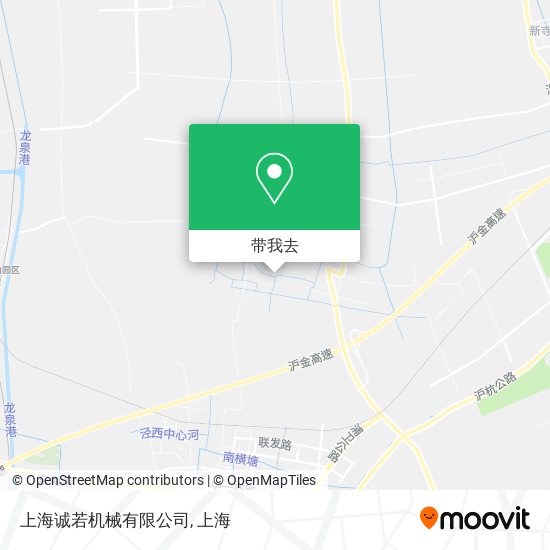上海诚若机械有限公司地图