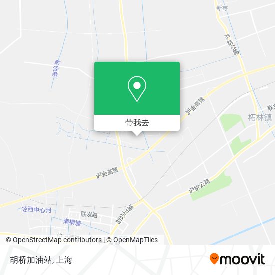 胡桥加油站地图