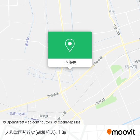 人和堂国药连锁(胡桥药店)地图