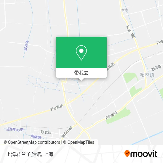 上海君兰子旅馆地图