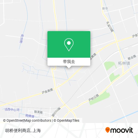 胡桥便利商店地图