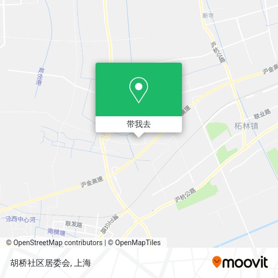 胡桥社区居委会地图