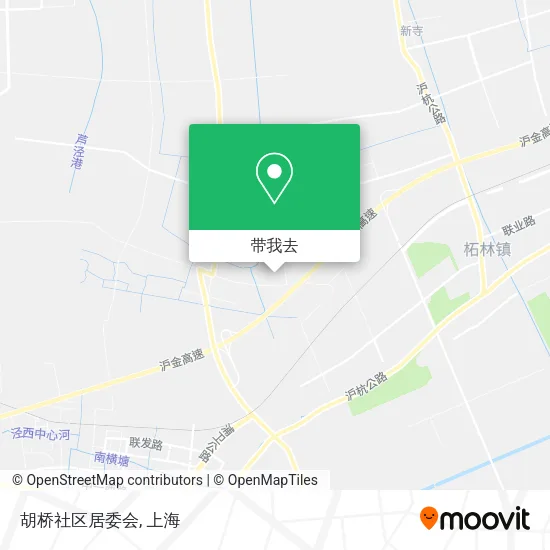 胡桥社区居委会地图