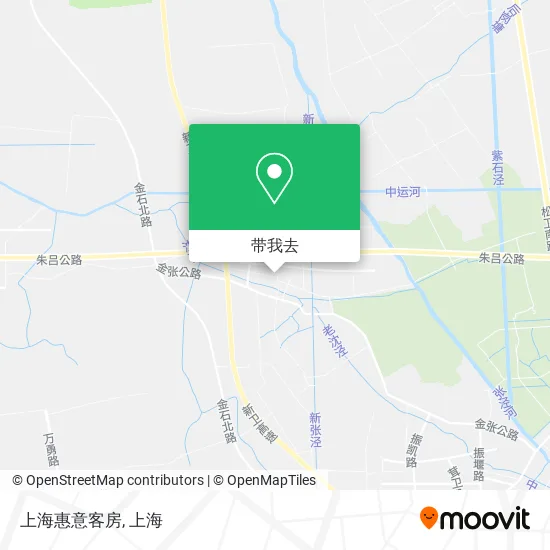 上海惠意客房地图